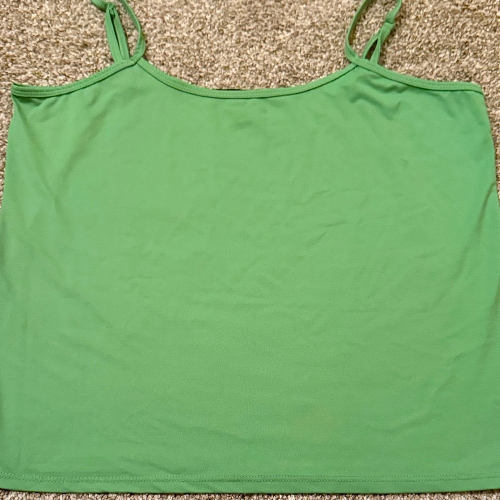Chic Green Camisole Top